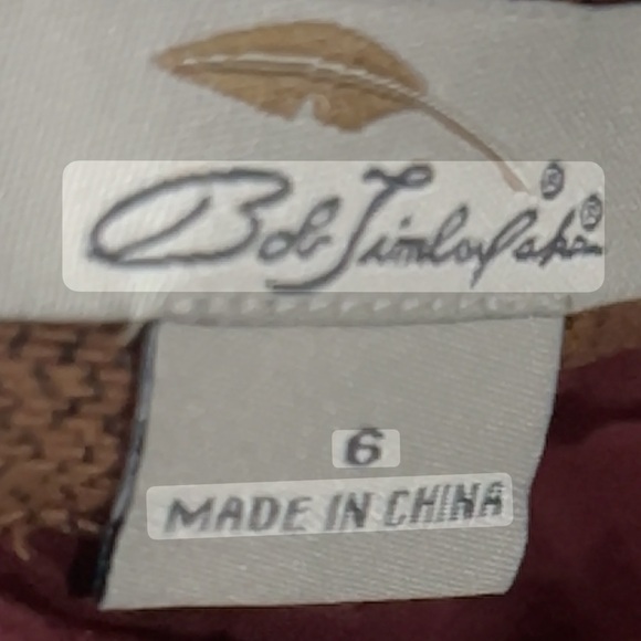 Womens multi colored mini skirt Size 6 Western Aztec Fringe Fully lined - Picture 12 of 13